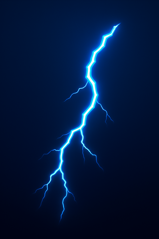 Iron Sticker – Lightning